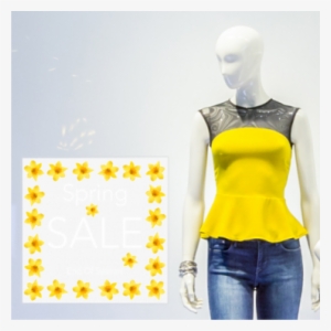 Daffodils Spring Sale Square - God's Eye