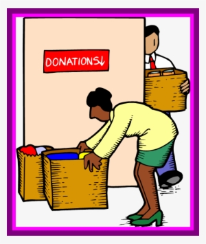 Clean Out A Room, Closet Or Cabinet, And Then Bring - Giving Food To The Poor Clipart