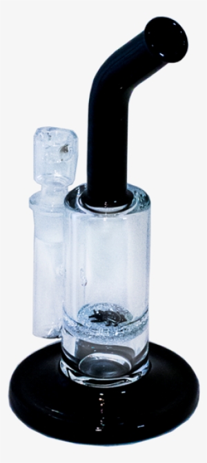 10 In Long Black Glass Bong - Plastic