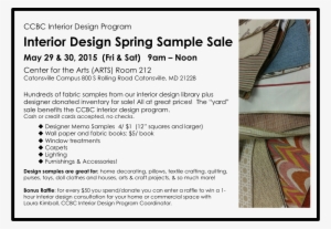 Sampe Sale Flyer Spring - Gateau