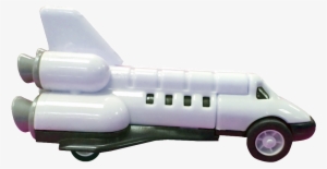 Cartoon Space Ship Element - Spacecraft