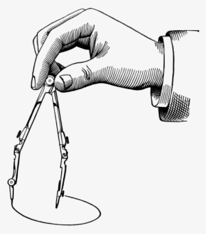 This Image Rendered As Png In Other Widths - Drawing Compass