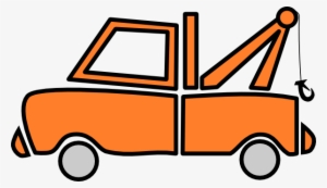 Cartoon Tow Truck - Tow Truck Clipart
