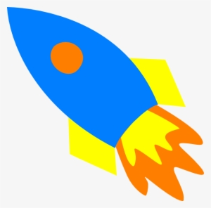 Open Rocket Ship Clip Art