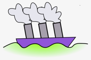 Steamer Ship Vector Clip Art - Second Law Of Thermodynamics Applications In Real Life