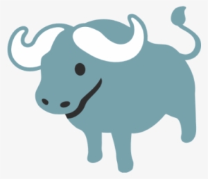Water Buffalo Animals - Buffalo Face Emoji