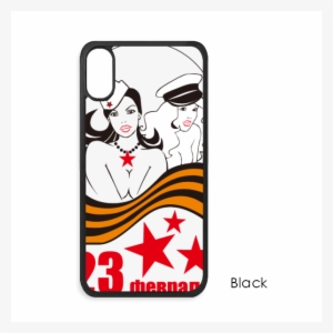 Russia Female Soldier Sexy Girl For Iphone X Cases - Mobile Phone Case