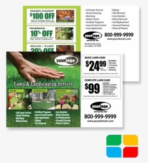 Landscaping Postcards La010002 - Insect Control Postcard Template