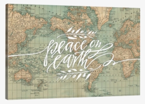 Peace On Earth Map - World's Bounty By Douglas Pollock Mccloud 9781523861798