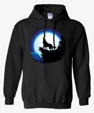 Wolf Howling At Blue Moon 5nightauto Hoodie - Orlando Magic Hoodie