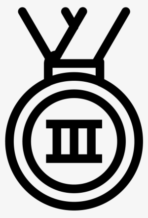 Bronze Medal Icon - Medal