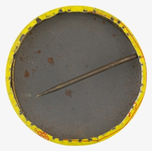 You're Sitting On My Hair Button Back Social Lubricator - Circle