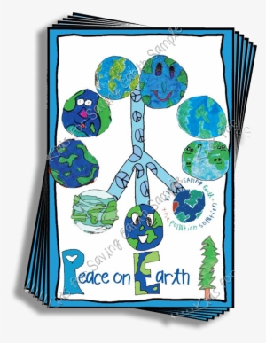 Peace On Earth Greeting Cards - Illustration