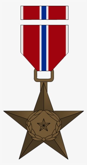 Bronze Star - Clipart Blue Star Red