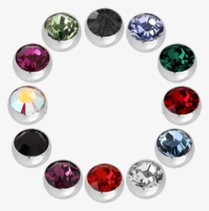 Jewelled Surgical Steel Ball - Loose Balls