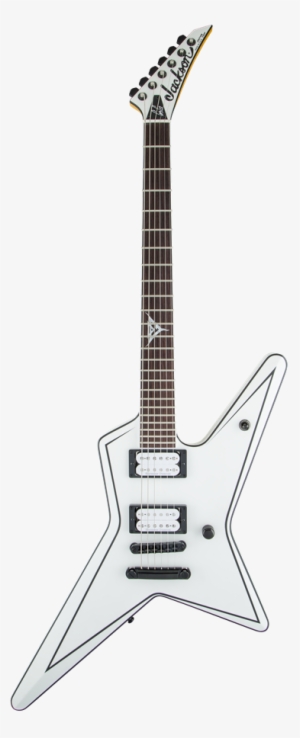 Usa Signature Gus G - Jackson Gus G. Star Signature In Satin White