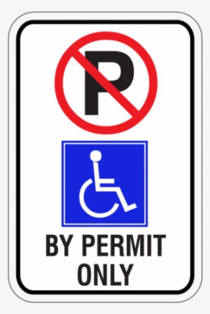 No Parking Handicapped-disabled Sign - Warning Signs No Parking