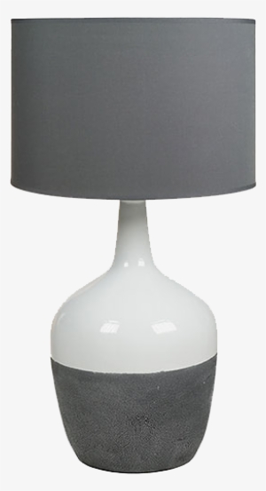 5612 Lampara Blanca Gris - Fashion Manufacturer Lamps - Desk Lamp White Grey