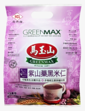 Greenmax Yam And Mixed Cereal Instant And Vegetarian - Yam Mixed Cereal Drink - Greenmax