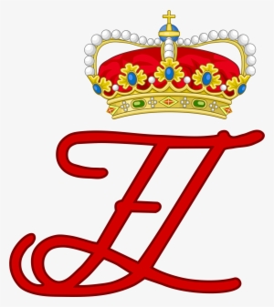 Monograma Conjunto De Filipe E Letícia Como Príncipes - Spanish Heraldry