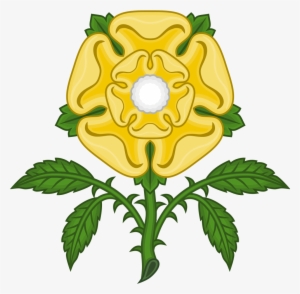 Golden Rose Badge - Traditional Tudor Rose Tattoos