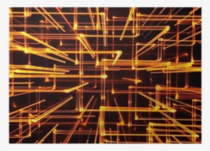 3d Abstract Yellow Glowing Lines As Background Poster - Dialogo Su Anarchia E Libertà Nell'era Digitale