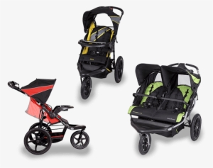 Joggers - Baby Trend Navigator Lite Double Jogger Stroller, Lincoln