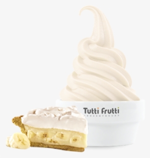 Banana Cream Pie - Tutti Frutti Frozen Yogurt