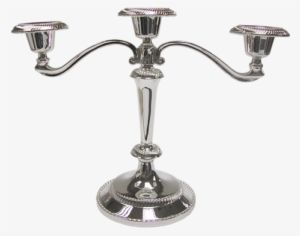 Silver Polished Beads Candle Holder For Home - Champagne Stemware