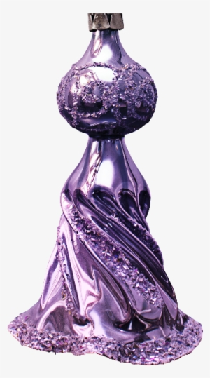 Christmas Tree Glass Ornament Png - Glass Bottle