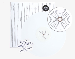 Vinil Cd Stickers - Circle