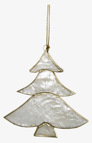 Capiz Christmas Tree Ornament - Capiz Christmas Tree Decoration