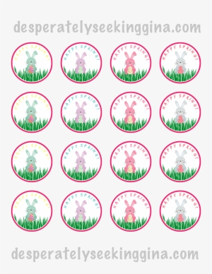 Happy Spring Bunny Printable - Prestobeads Custom Design Cat Earrings