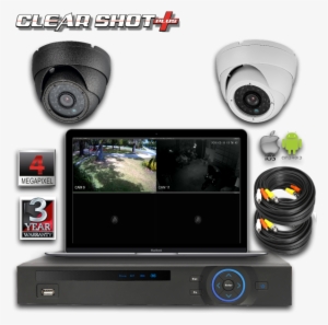 4-channel 4mp Dvr Surveillance System - Dhvision Dh-idf-480wn(za)-v3 Hd 4-in-1 1080p Hd-cvi