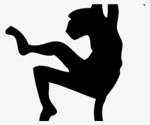 Monkey Vector Art - Monkey On Tree Silhouette