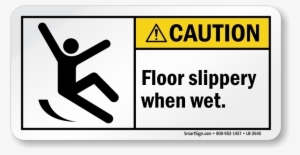 Zoom, Price, Buy - Slippery Floor Warning Sign