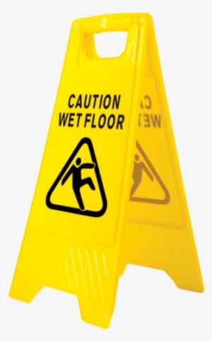 Wet Floor Warning Sign - Signalisation Sur Sol