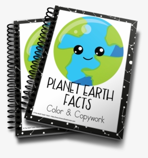 Planet Earth Facts Color & Copywork