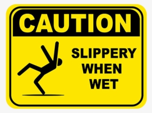 Preventing Slips Trips And Falls - Caution Signs Wet Floor