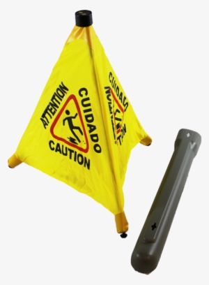 Impact Products 9182 Sign, Wet Floor - Impact Products 20" Pop Up Safety Cone - 1 Each - 20"