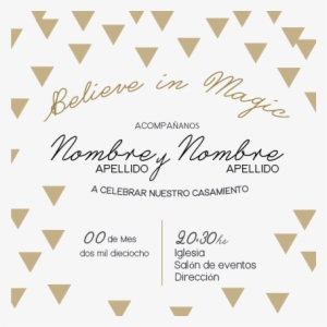 Invitación De Casamiento Mikkeli - Triangle