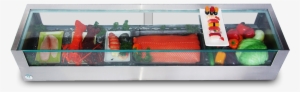 Rawbar Display Case- Remote - Sushi Case Display