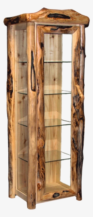 Aspen Log Display Cabinet - Log Display Cabinet