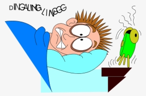 Free Stock Photos - Alarm Waking Up Cartoon