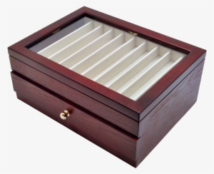 Wancher Pen Box Kabazai Wooden Urushi Pen Display Case - Pen