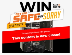 We're Giving Away Safes Fully Of - Insurance