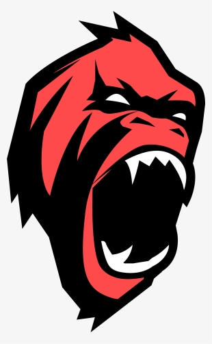 Gorilla Decal - Gorilla Roar Vector