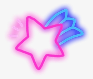 Ftestickers Light Glow Neon Star