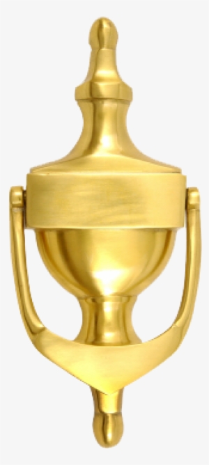 6” Aluminium Victorian Urn Door Knocker - Brass