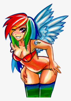Fim Pic Dump Topic - Human Rainbow Dash Nude
